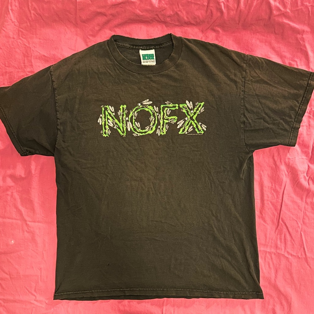 Vintag NOFX shirt. Flies logo. Punk Rock Band Shirt. Rare original